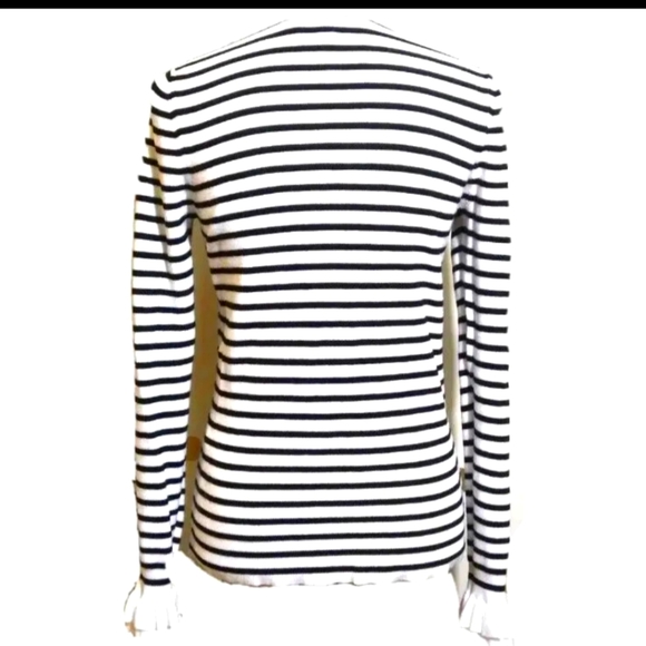 WHBM Ruffle-Sleeve Sweater Size Large - Picture 7 of 9